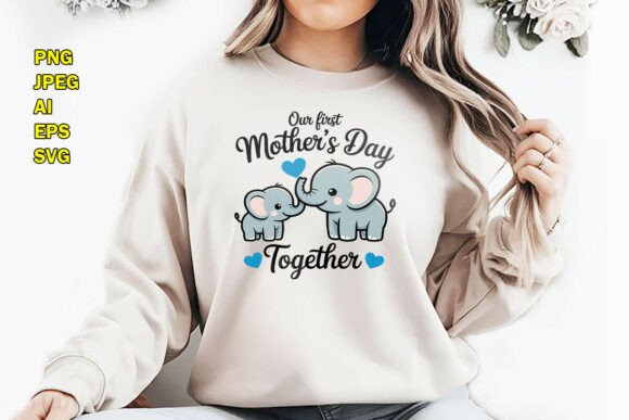 Download Our First Mother's Day T Shirt Design - Sign Collection
