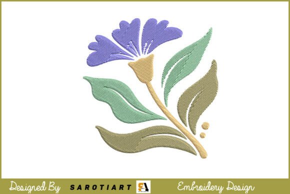 Download Wildflower Embroidery Design&nbsp; - Sign Collection