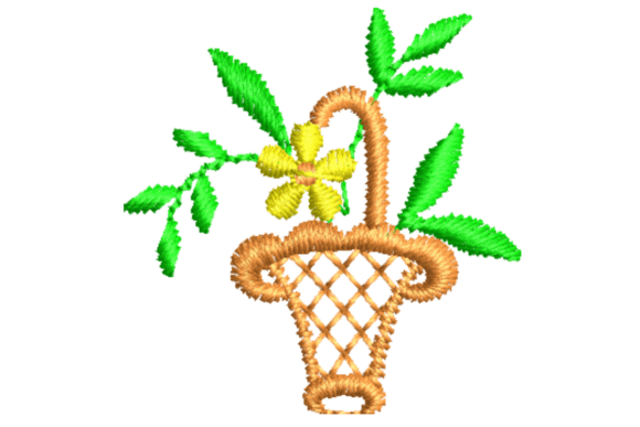 Download Plant Embroidery Design - Sign Collection