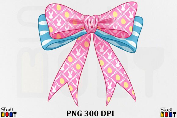 Download Easter Coquette Bow Pink PNG Clipart - Ink Collection