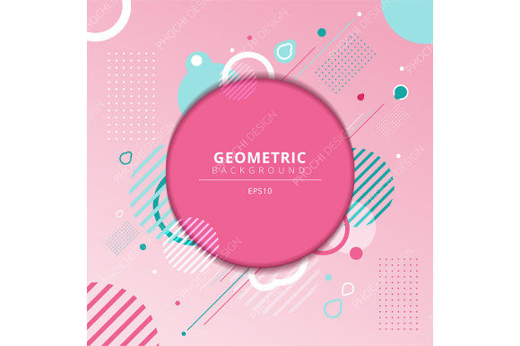 Download Abstract Geometric Circles Frame Element - Frame element Collection