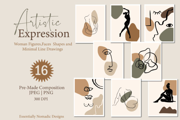 Download Abstract Line Art Illustration - Illustration Collection