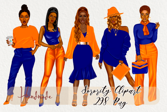Download Sorority Orange and Blue Clipart - Blue clipart Collection