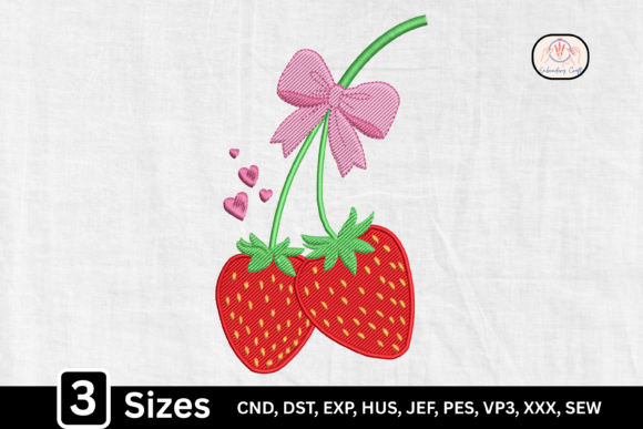 Download Pink Ribbon Cute Strawberry Bow - Ink Collection