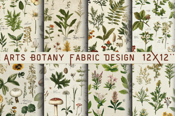 Download Arts Botany Fabric Design - Sign Collection