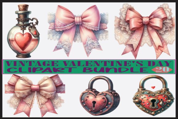 Download Retro Romantic Love Illustrations - Illustration Collection